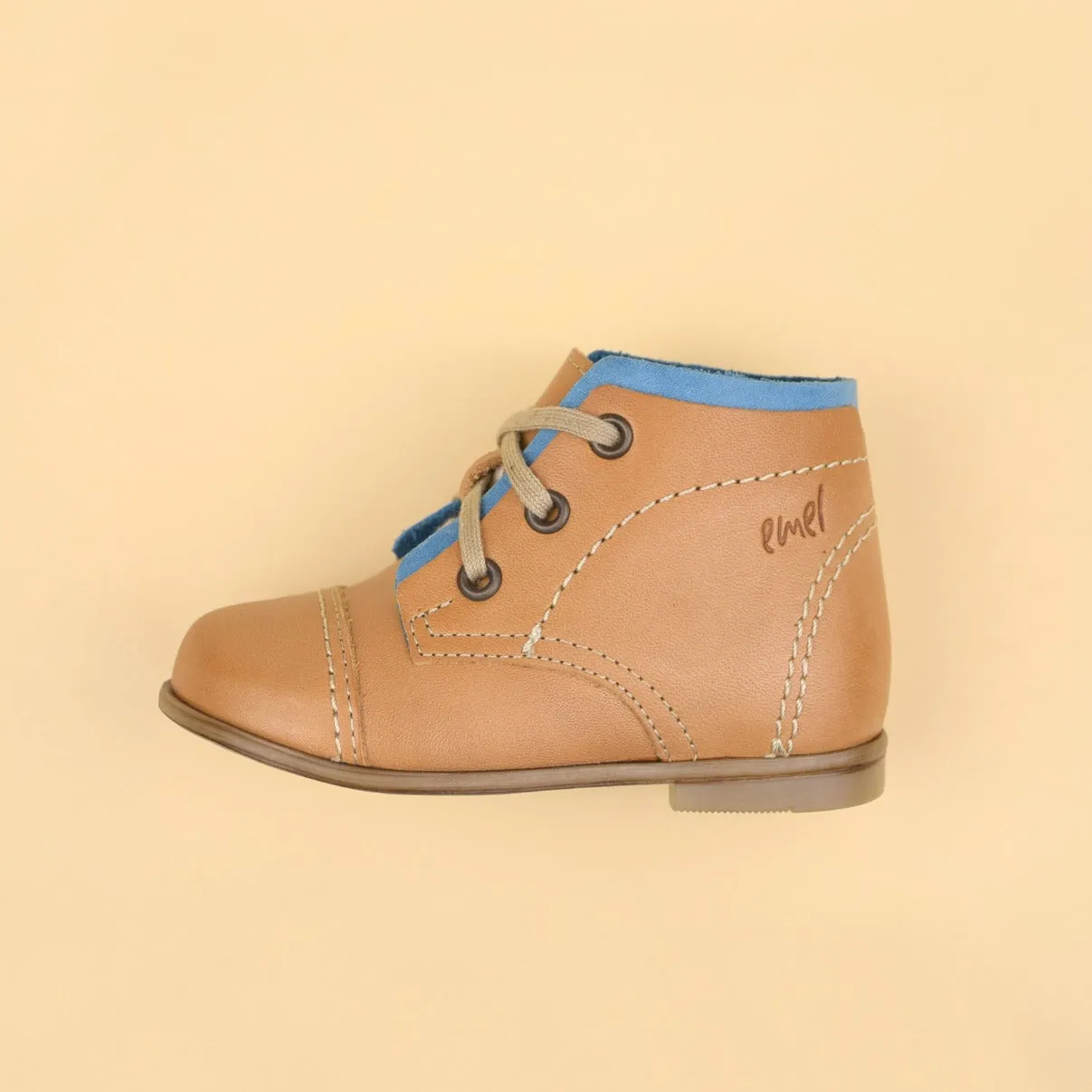 (2438-33) Emel brown first classic shoes