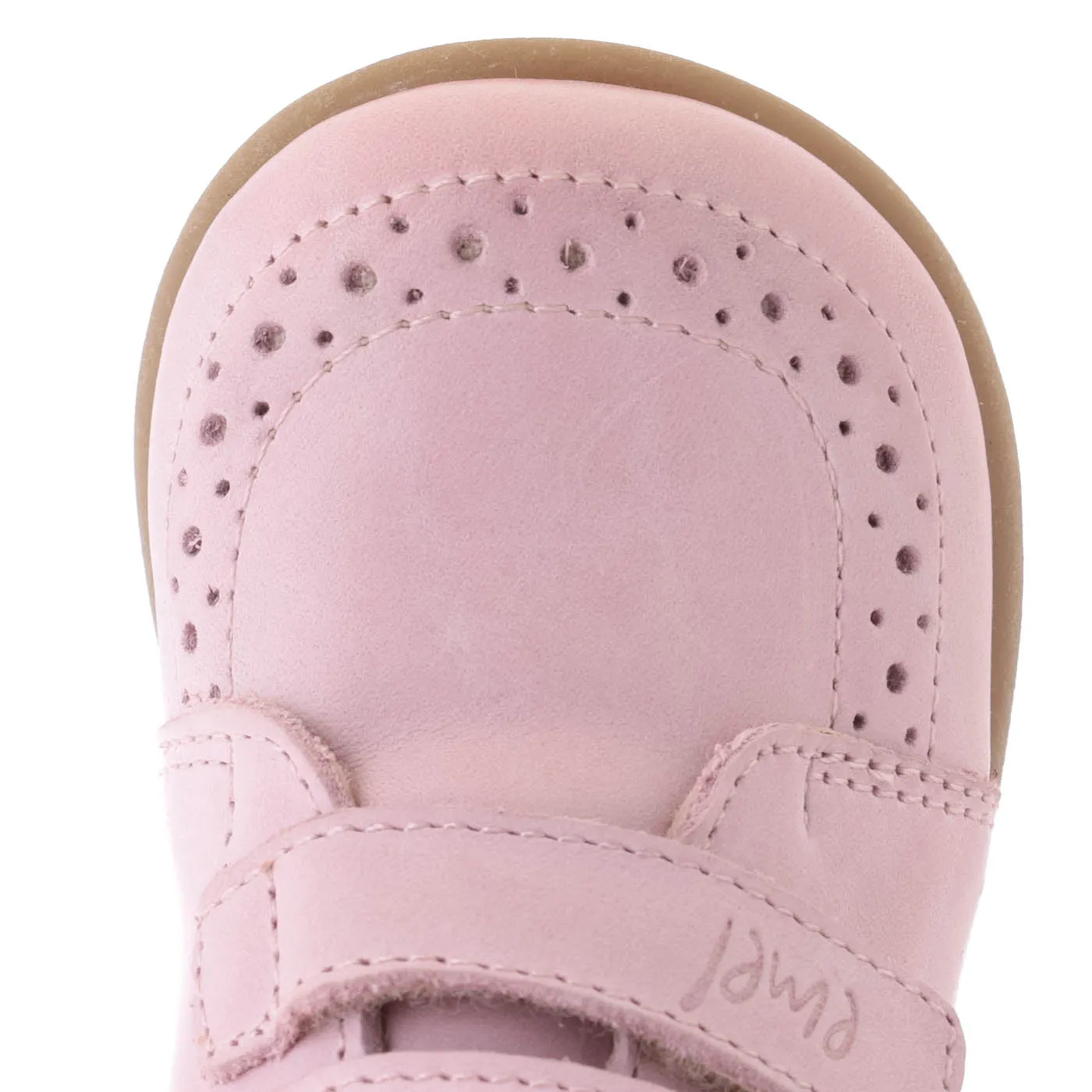 (2439-4) Emel first shoes pink velcro