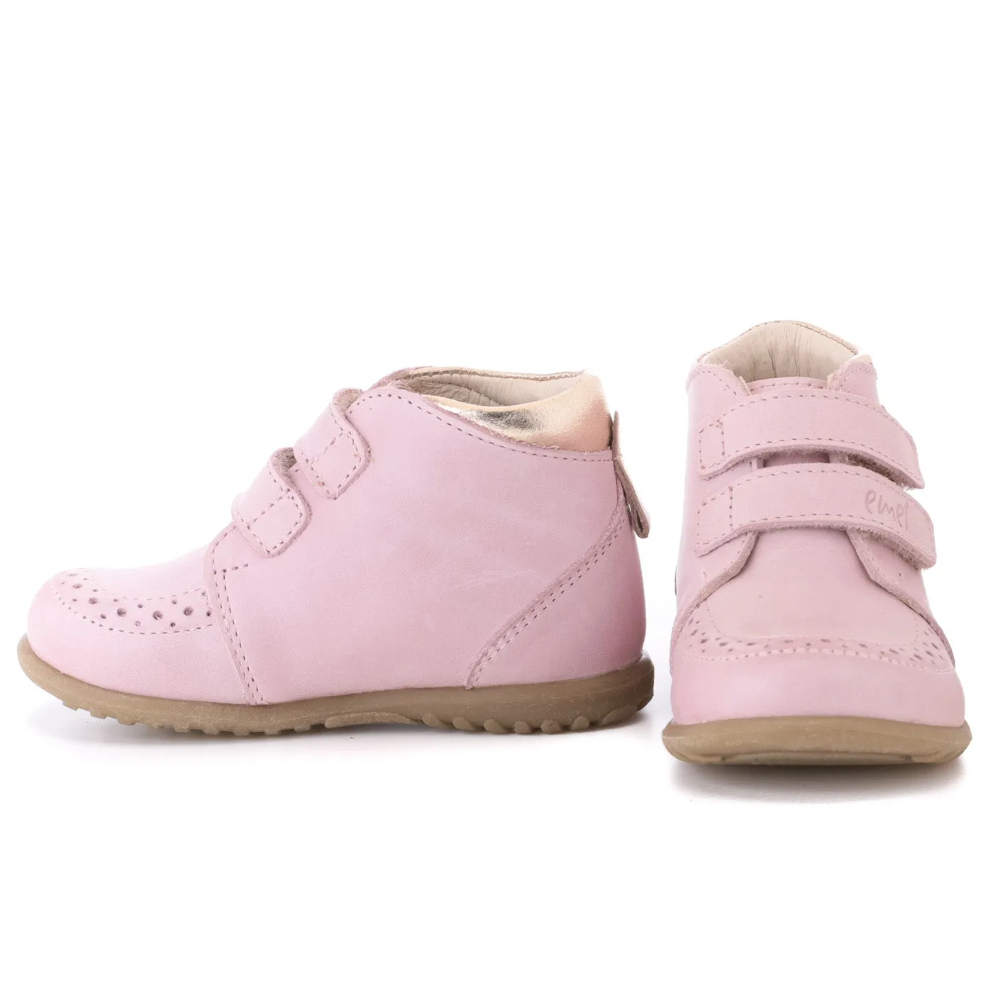 (2439-4) Emel first shoes pink velcro