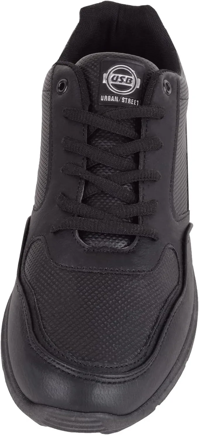 ABSOLUTE FOOTWEAR Mens Slip On Lace Up Casual Sports Gym Workout Walking Running Cushioned Trainers Sneakers