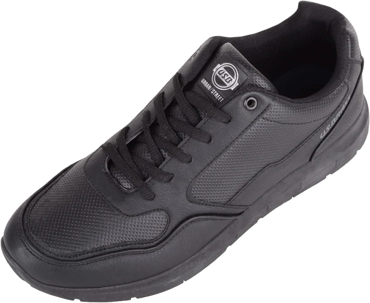 ABSOLUTE FOOTWEAR Mens Slip On Lace Up Casual Sports Gym Workout Walking Running Cushioned Trainers Sneakers