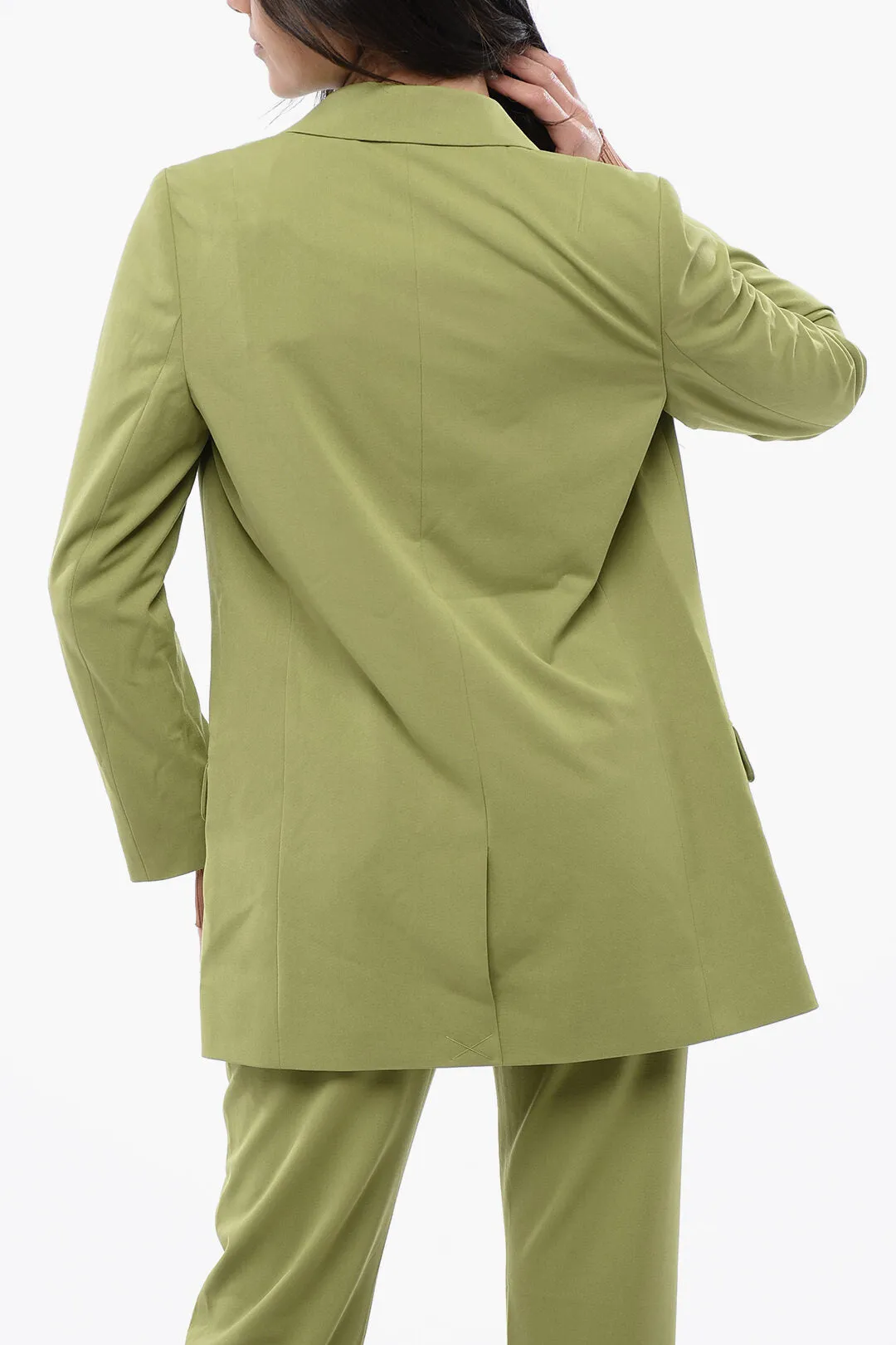 AllSaints Solid Color Open Front ALEIDA Blazer