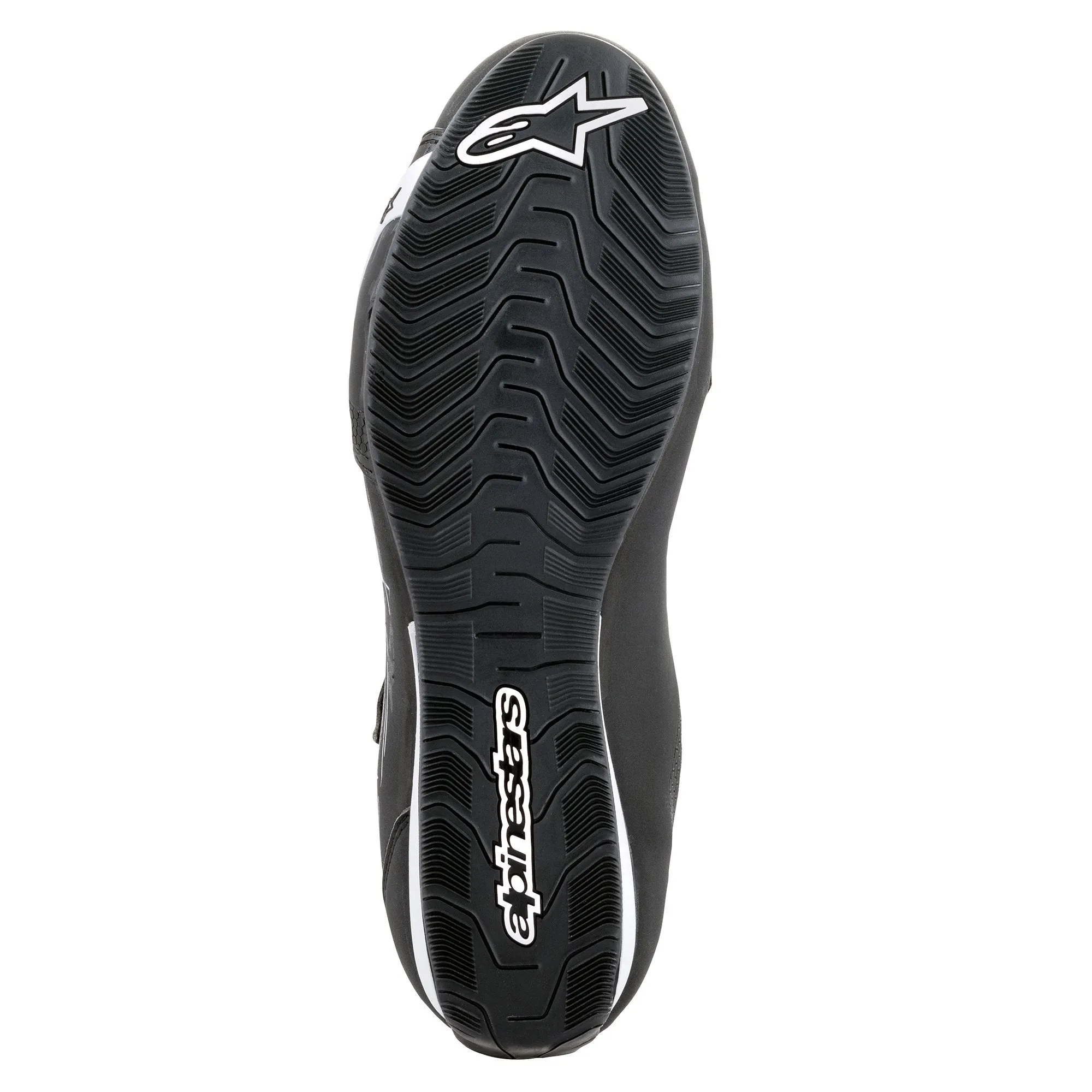 Alpinestars Sektor Riding Motorcycle Shoes Black White