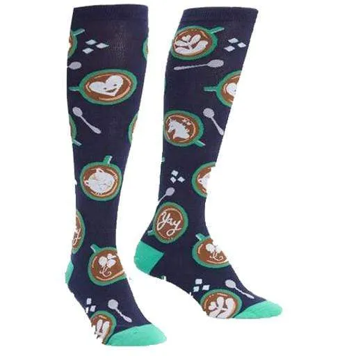 Barista Artista Women's Knee High Sock