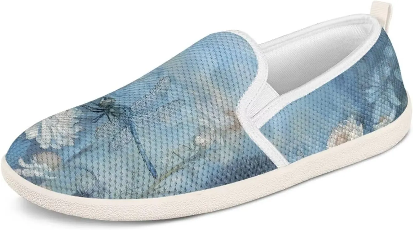 Binienty Women's Loafers & Slip-On Soft Golf Tennis Shoes Wide Width Sneakers Stretch Cloth Shoes