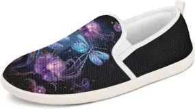 Binienty Women's Loafers & Slip-On Soft Golf Tennis Shoes Wide Width Sneakers Stretch Cloth Shoes