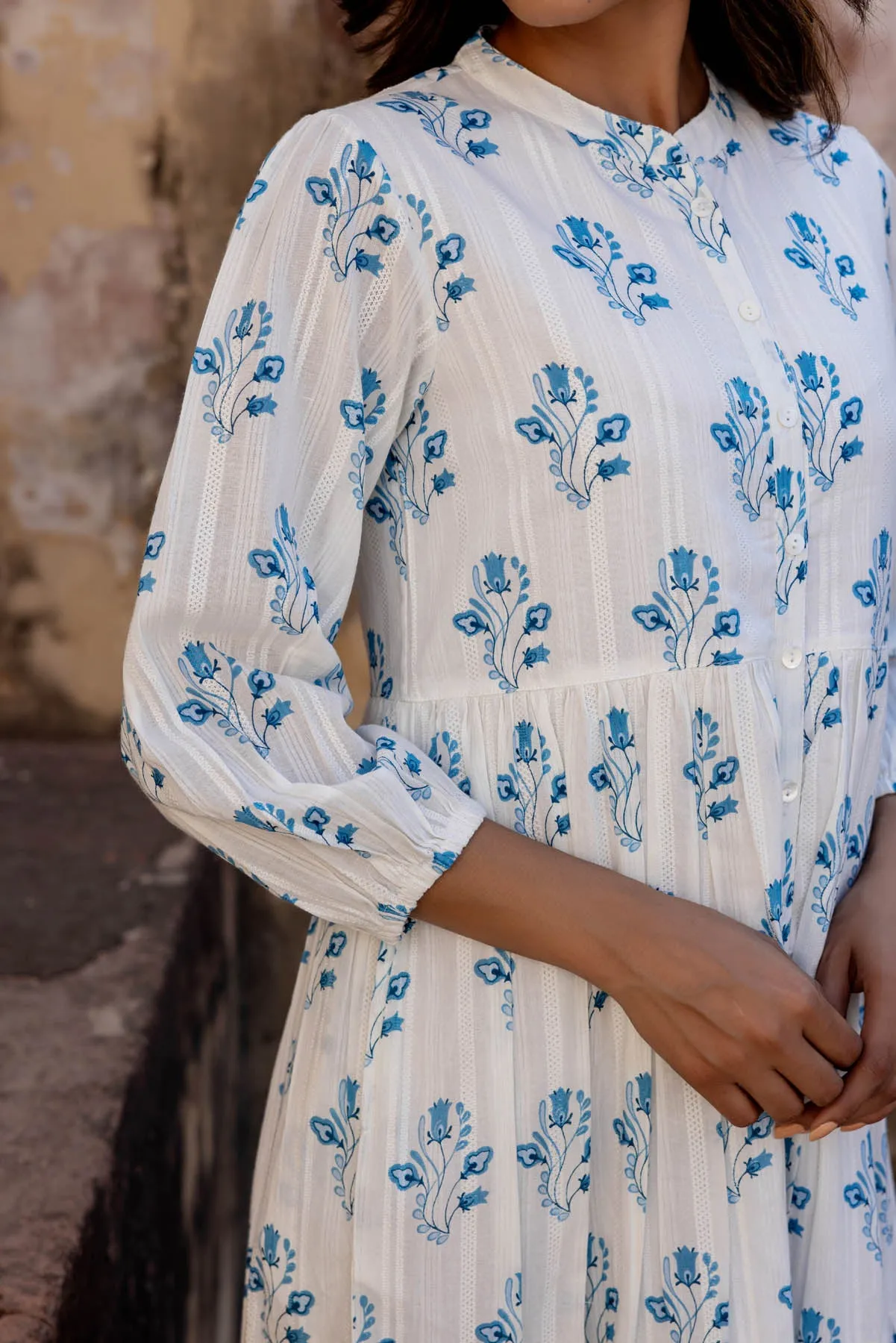 Blue Lilies Dress