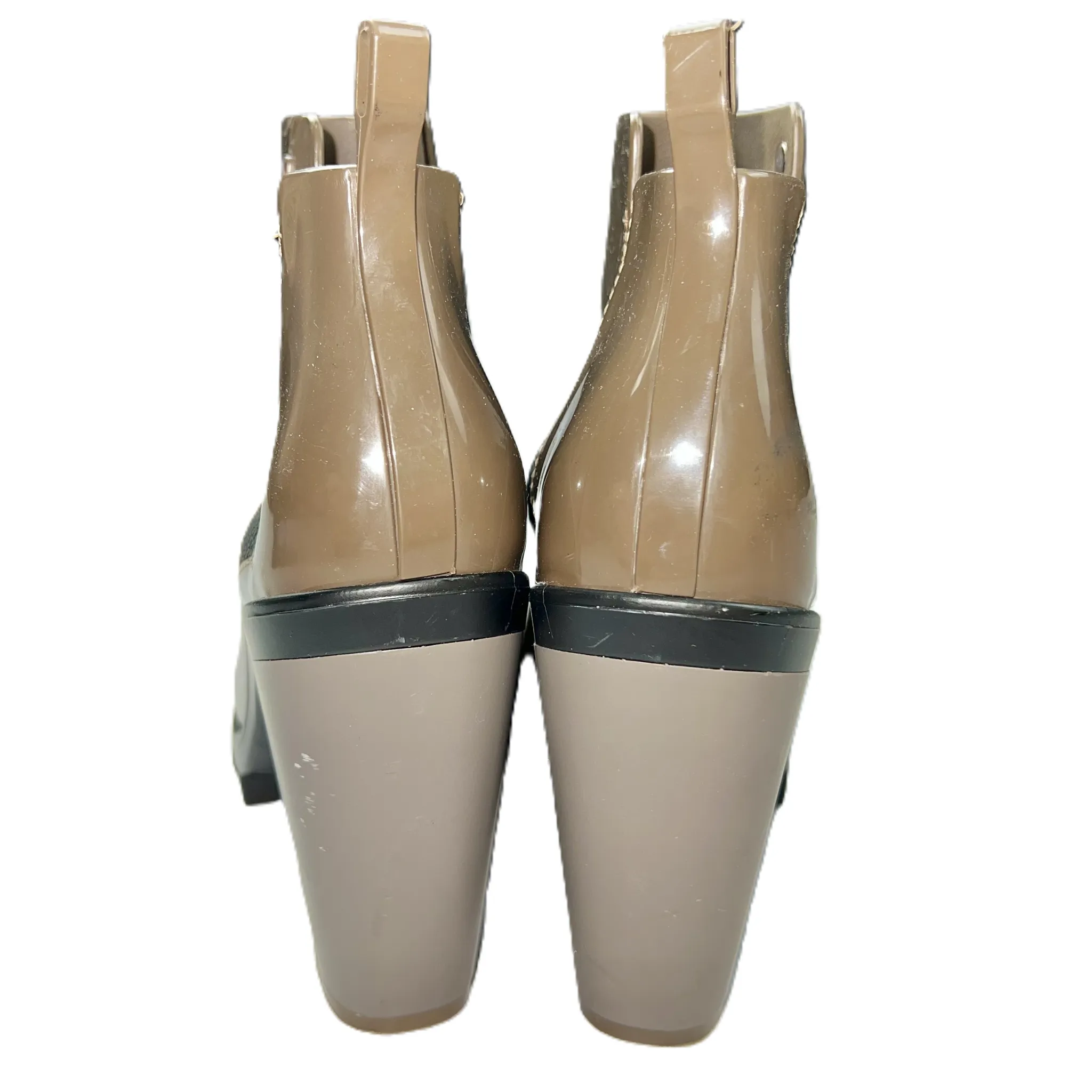 Boots Ankle Heels By Melissa In Brown, Size: 7