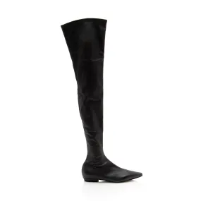 Bottega Veneta Leather Over The Knee Boots