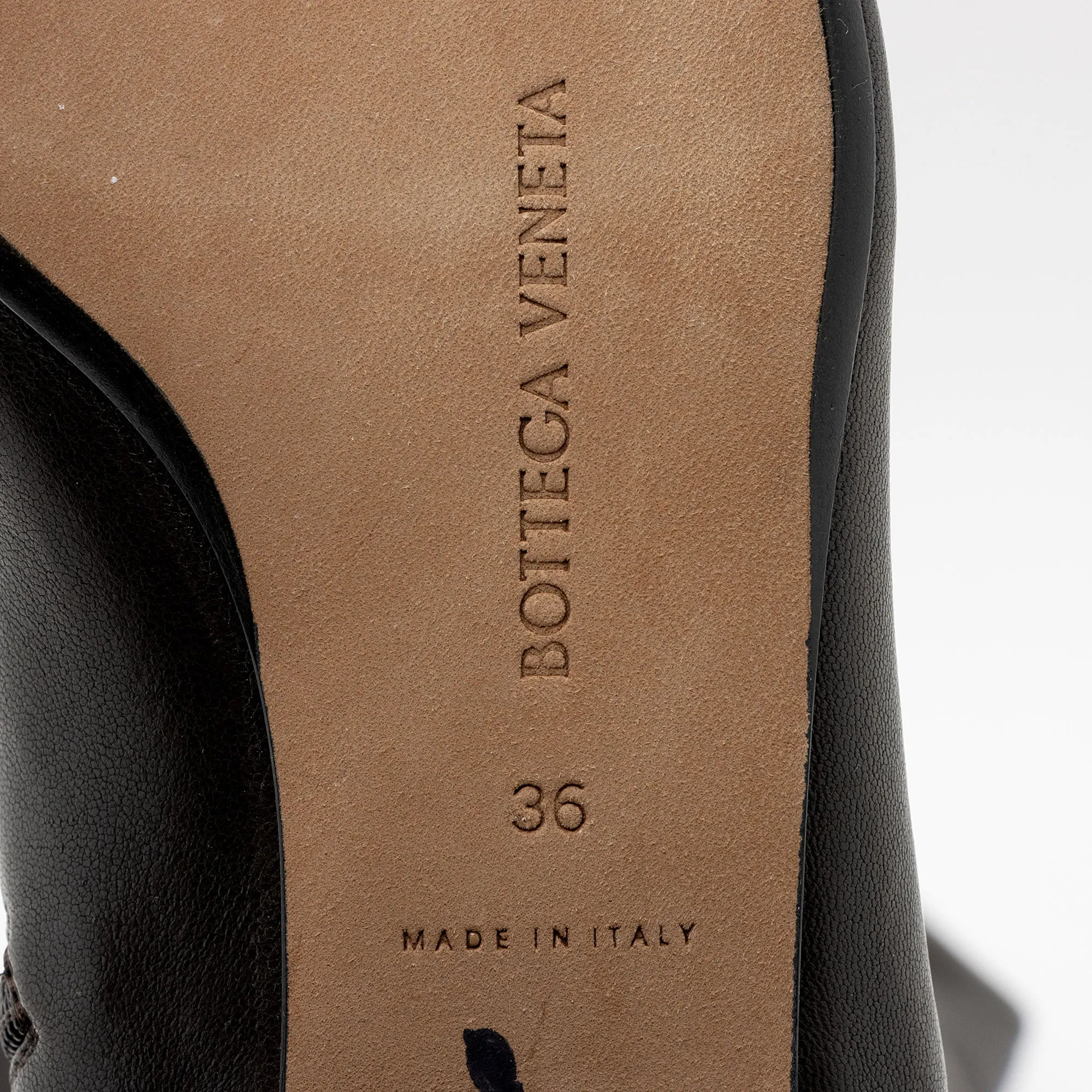 Bottega Veneta Leather Over The Knee Boots