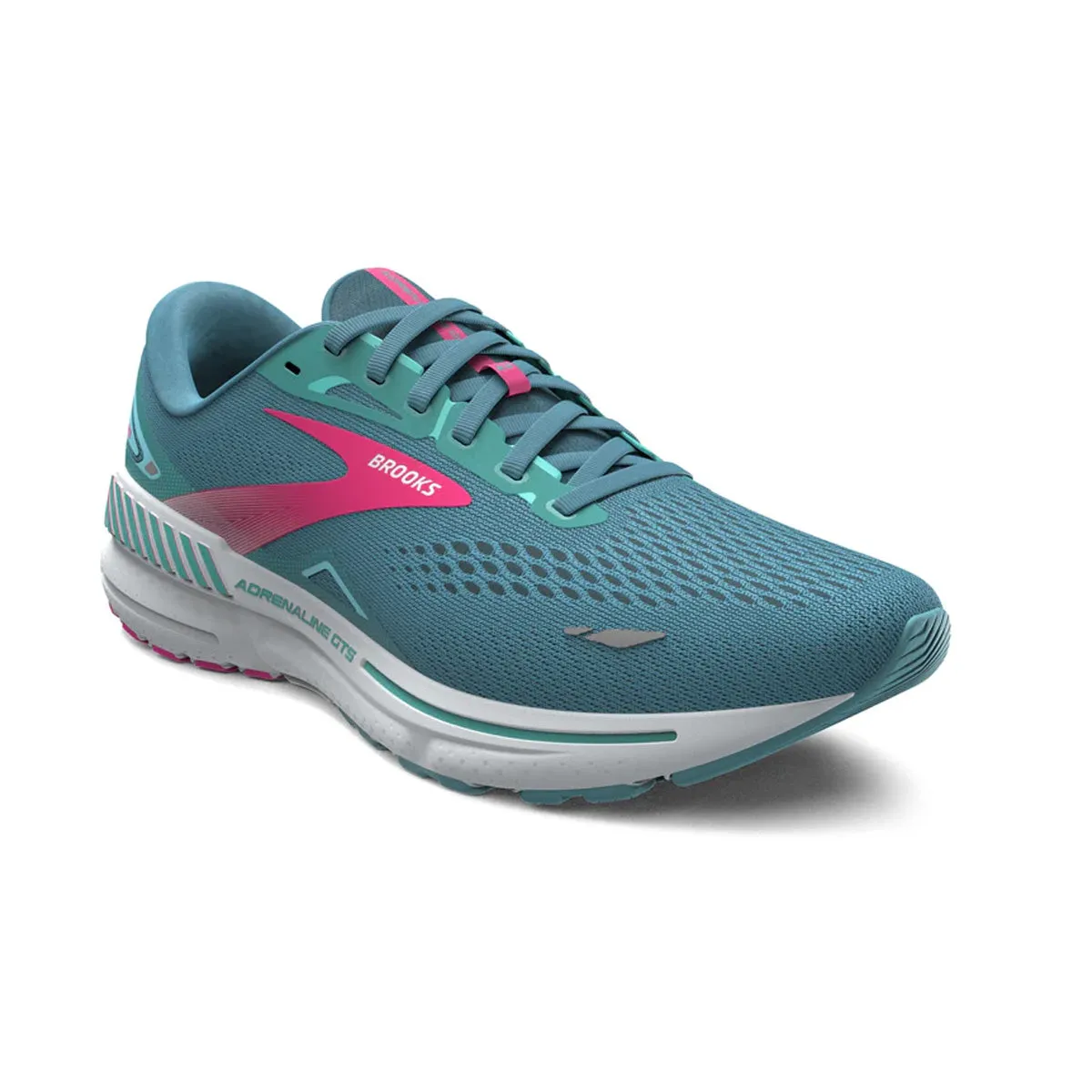 Adrenaline GTS 23 Womens Running Shoes | Storm Blue/Pink/Aqua