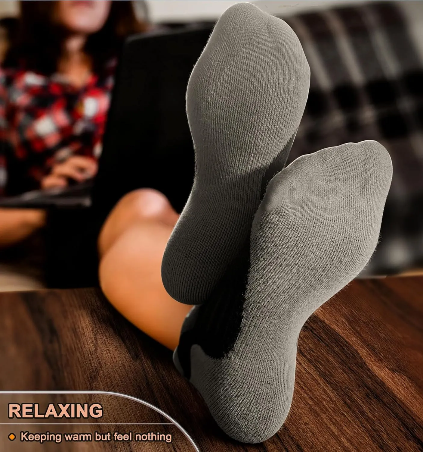 BULLIANT Socks For Women 6Pairs-Womens Athletic Ankle Socks No Show Cushioned for Walking Running-Compression Arch Support