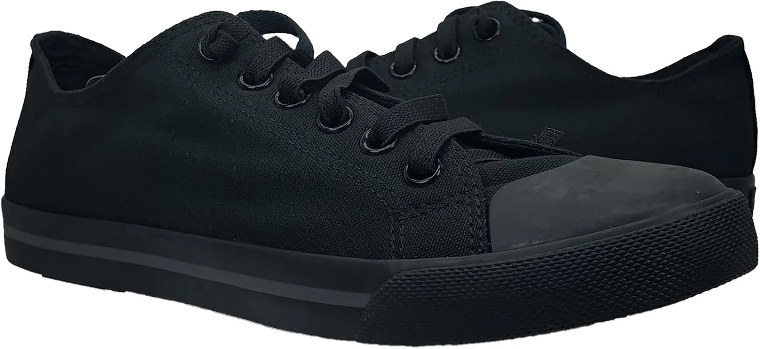 Burnetie Men's Canvas Ox Low top Sneaker