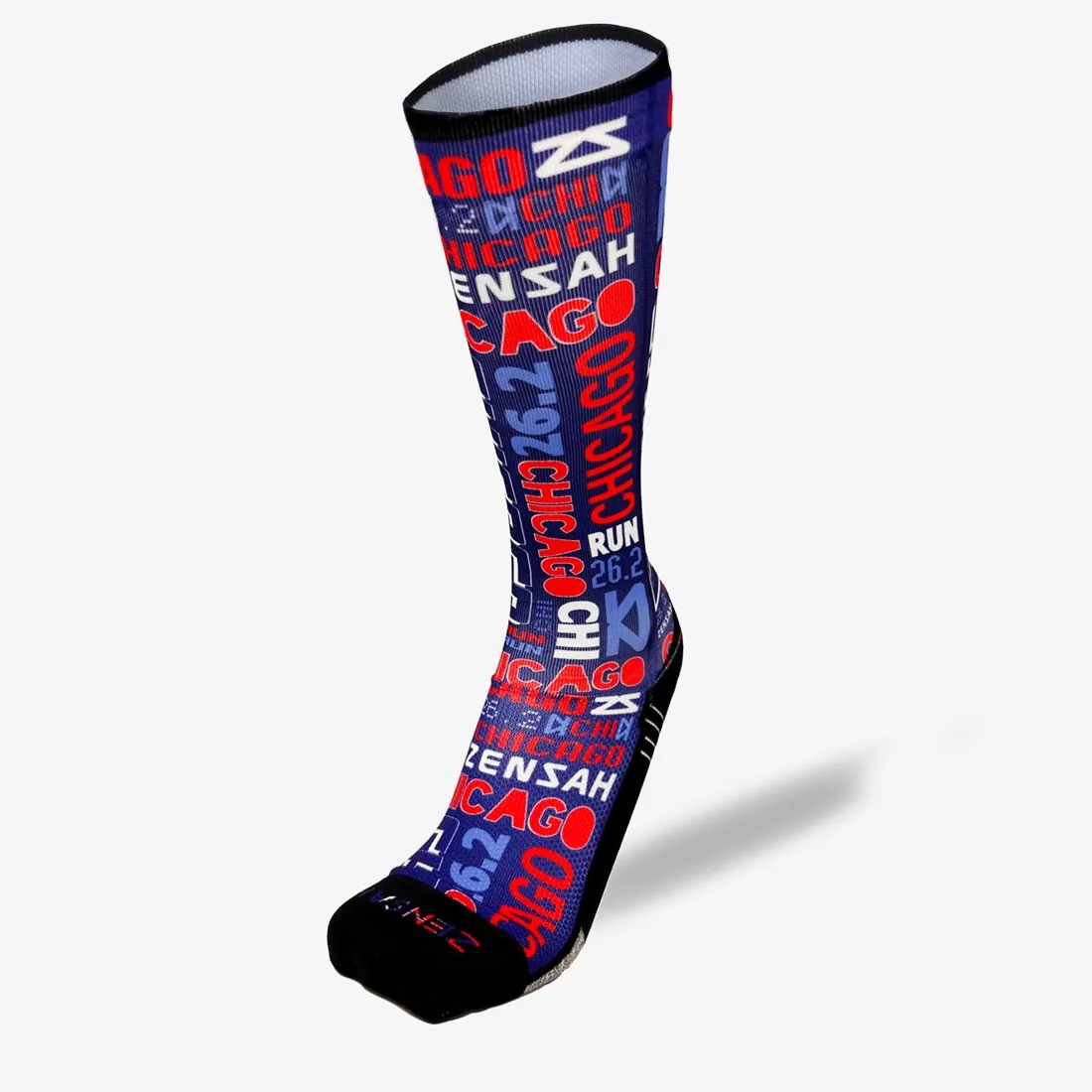 Busy Chicago Compression Socks (Knee-High)