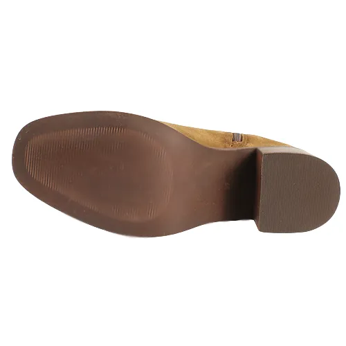 Taupe Carmela Ladies Ankle Boots - Stylish and Elegant, Model 161734