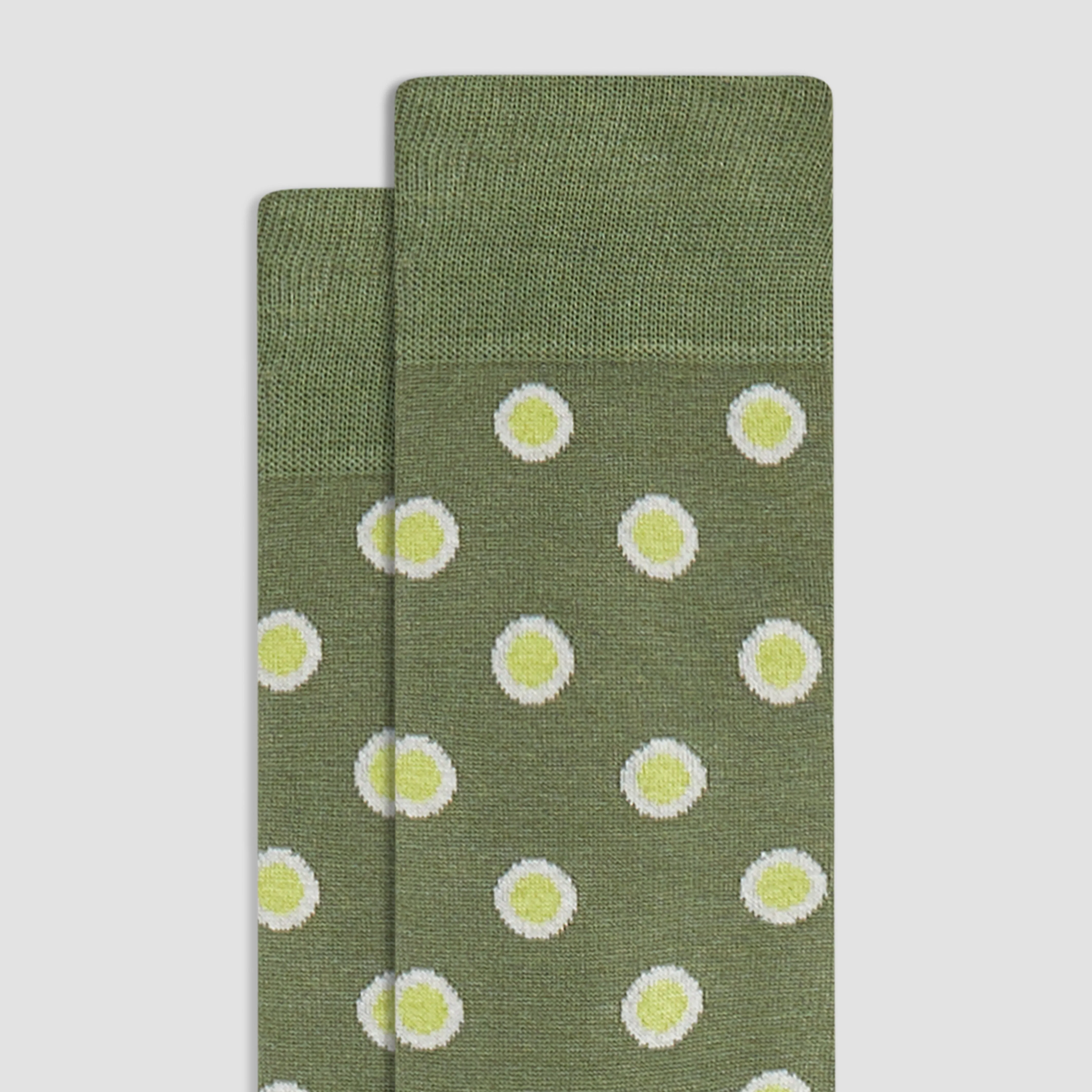 Coin Dot Mid-Calf Socks