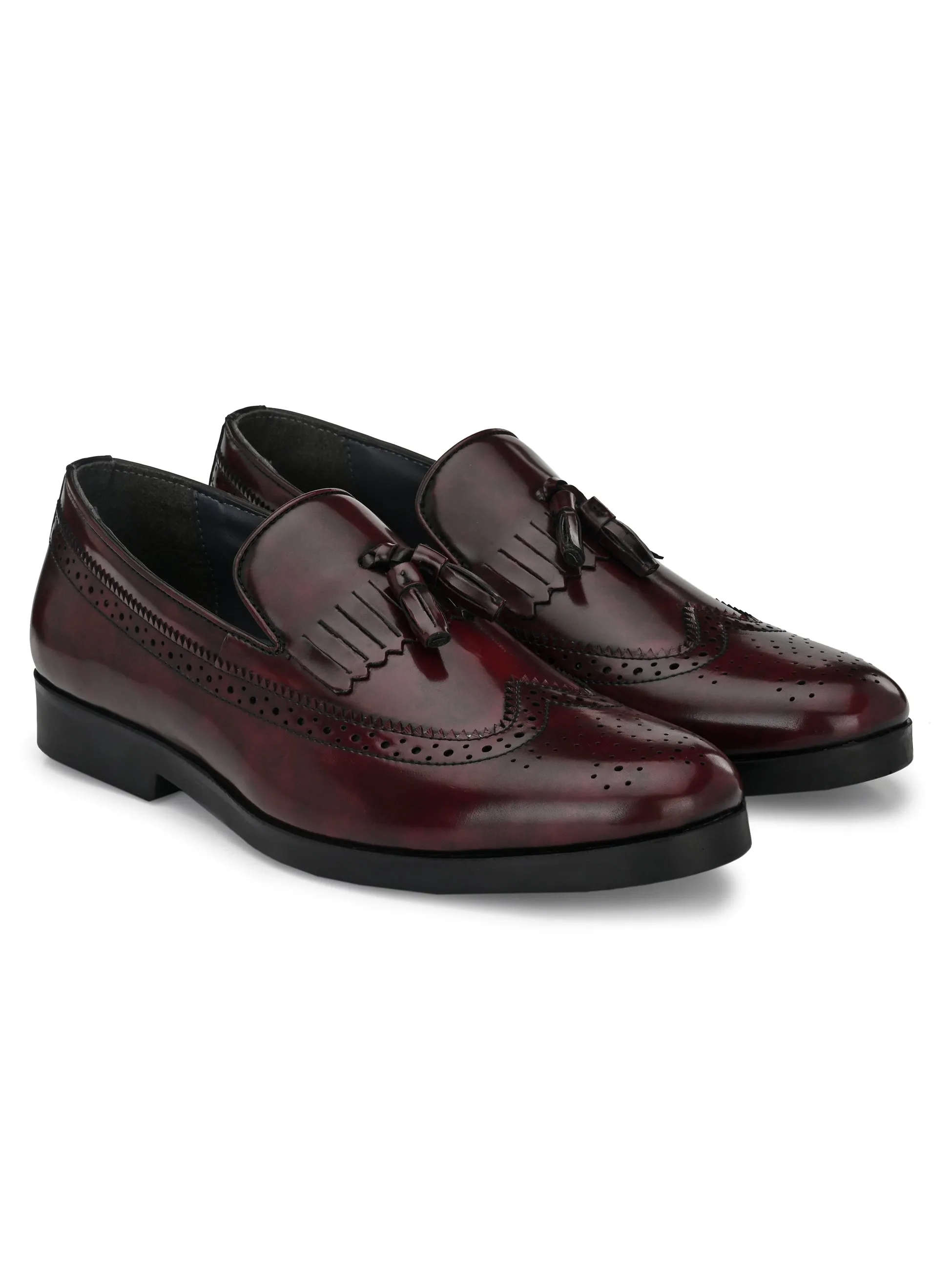 Eden Kilt Tassel Loafers