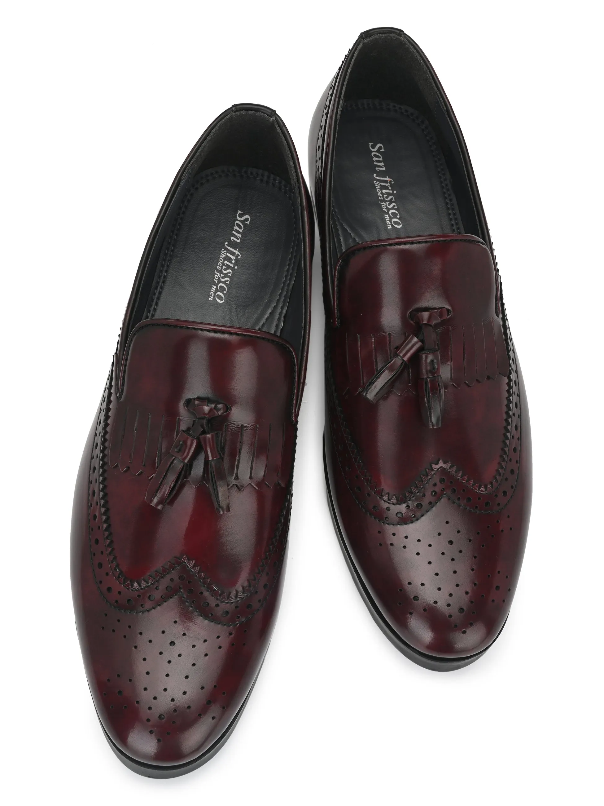 Eden Kilt Tassel Loafers