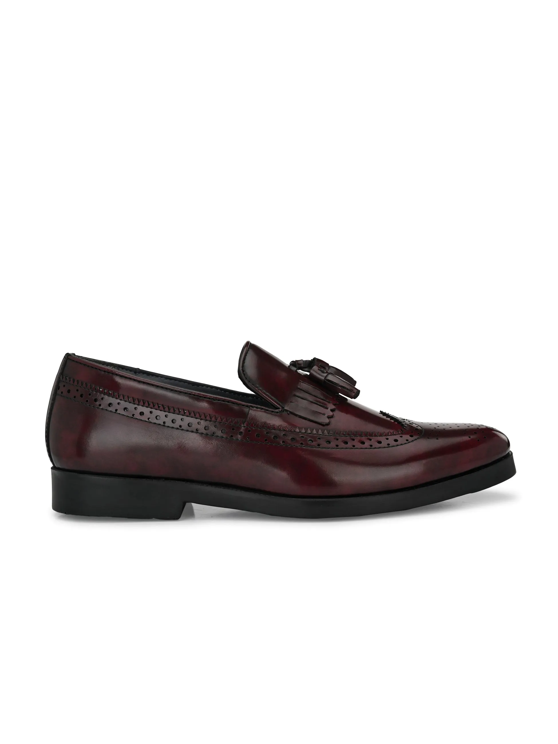 Eden Kilt Tassel Loafers