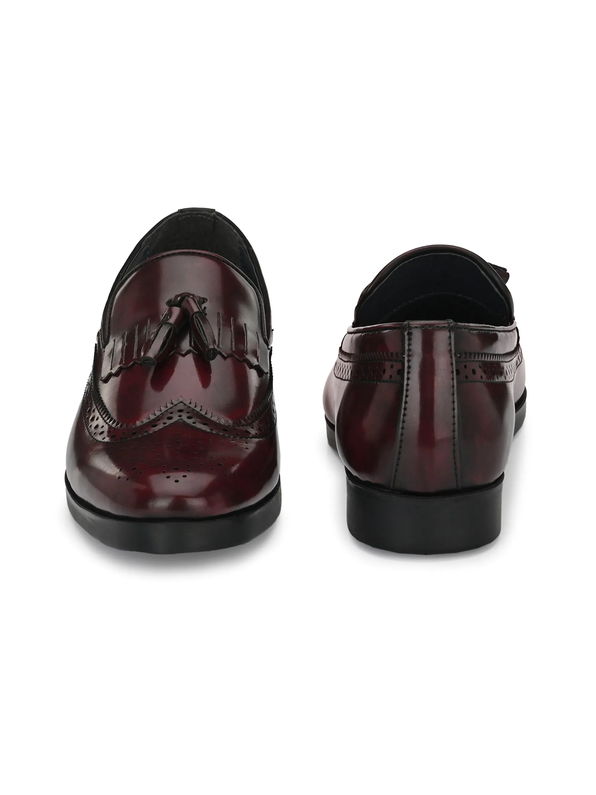 Eden Kilt Tassel Loafers