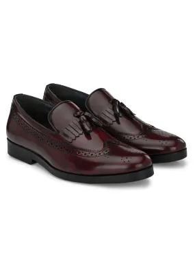 Eden Kilt Tassel Loafers