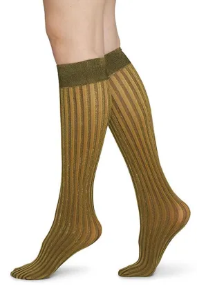 hilda shiny knee-high