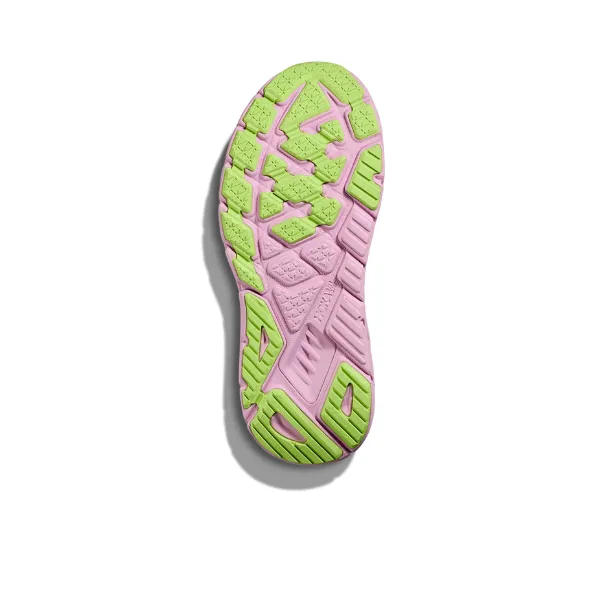 HOKA Women's Arahi 7 Wide Grey/Pink