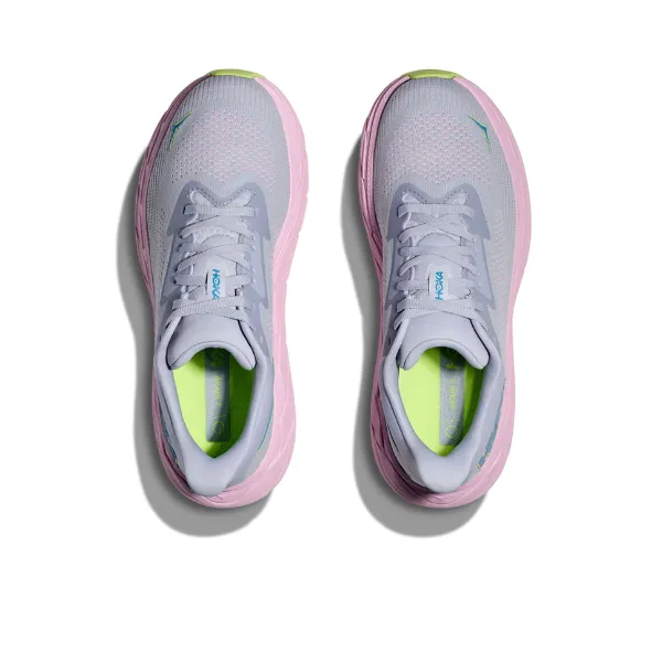 HOKA Women's Arahi 7 Wide Grey/Pink