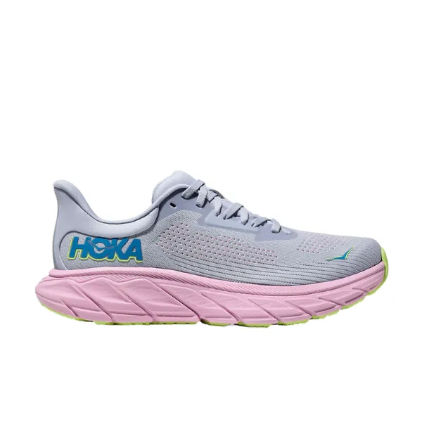 HOKA Women's Arahi 7 Wide Grey/Pink
