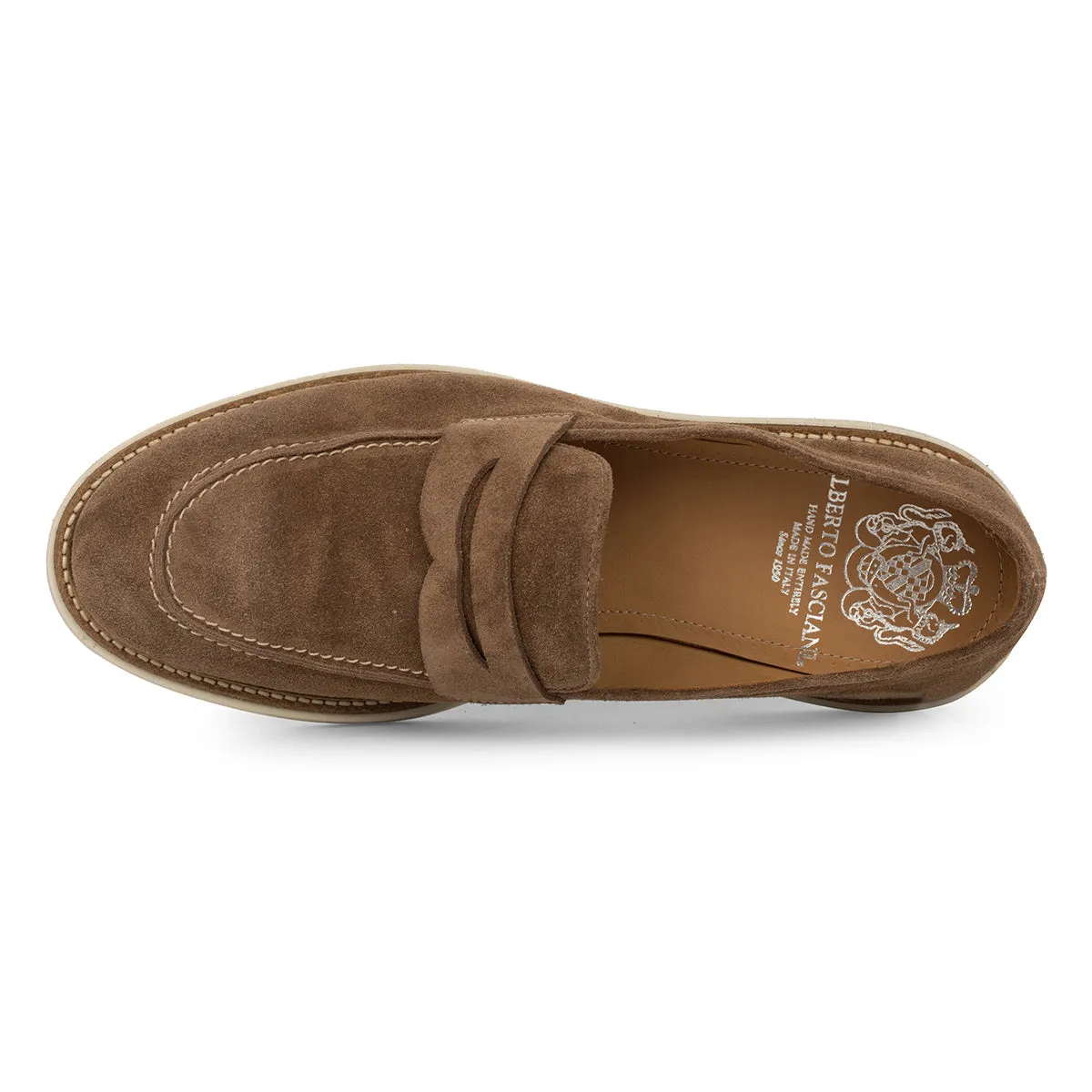 HOMER 89026 - Premium Tobacco-Colored Classic Loafer for Men