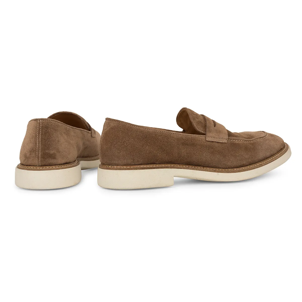 HOMER 89026 - Premium Tobacco-Colored Classic Loafer for Men