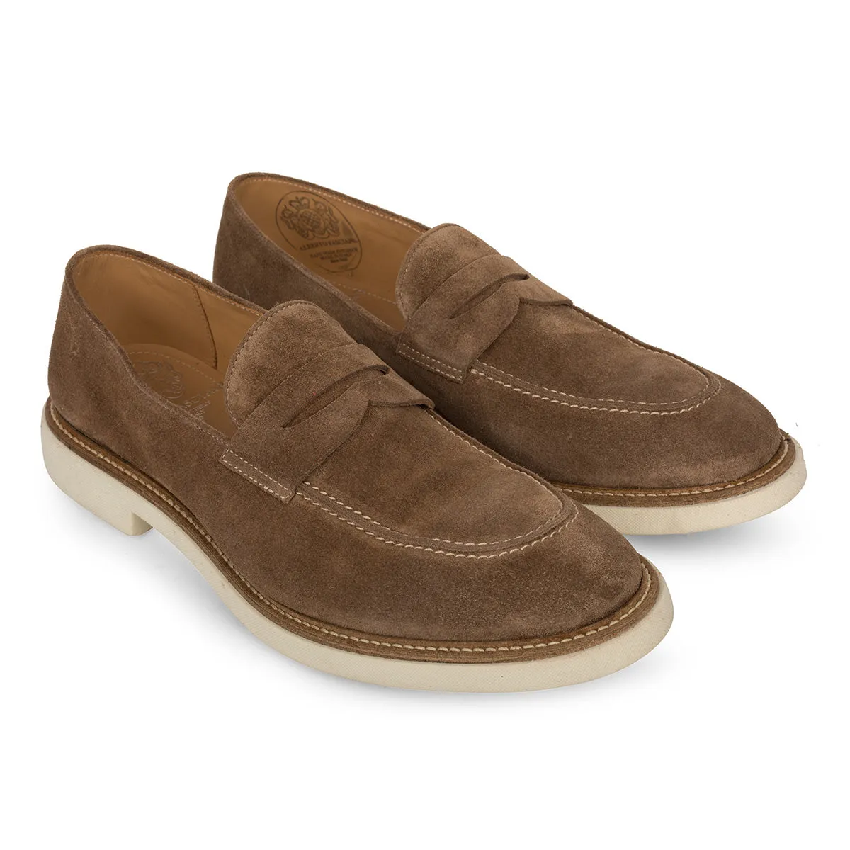 HOMER 89026 - Premium Tobacco-Colored Classic Loafer for Men