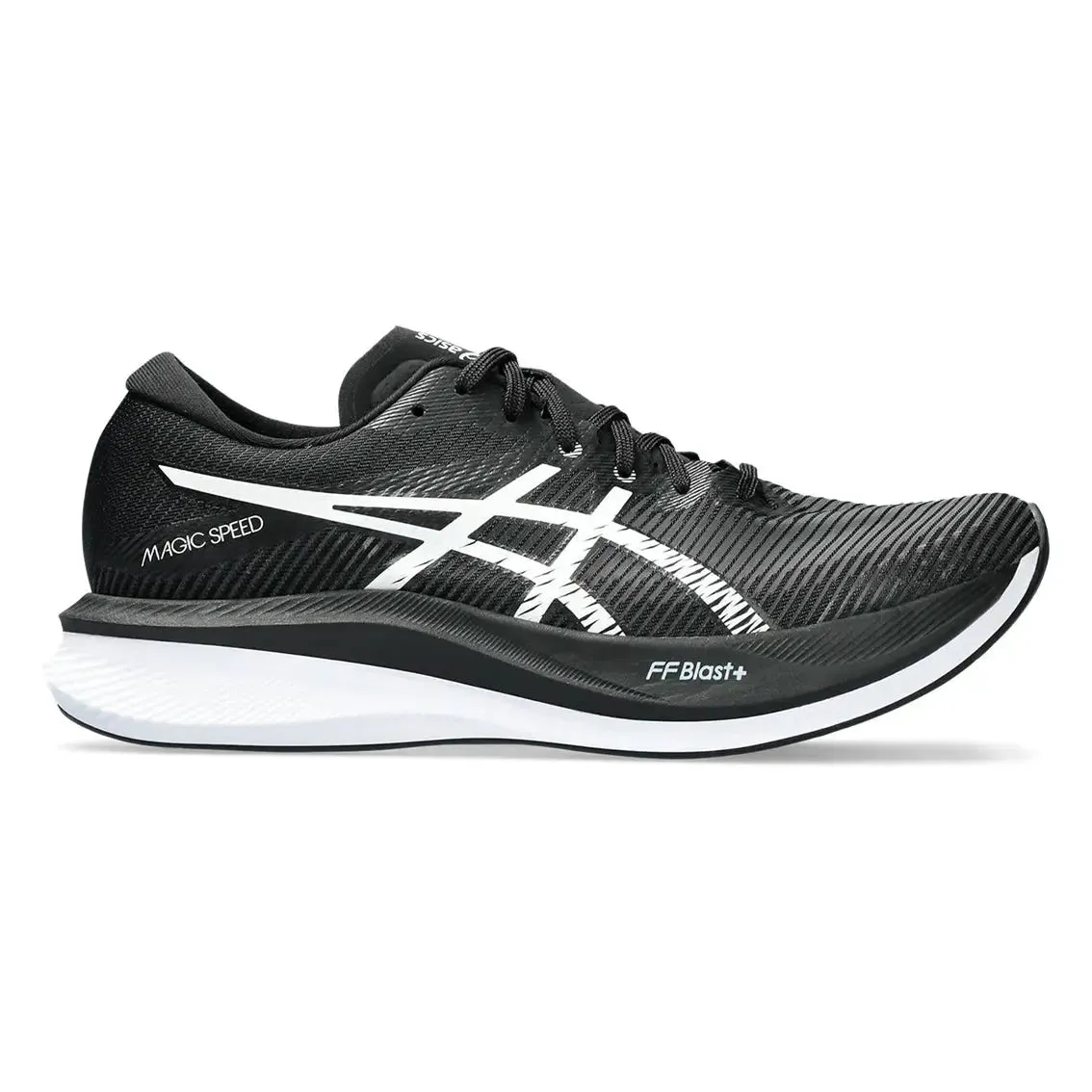Here is an optimized title with modifiers for the product:

Mens ASICS Magic Speed 3 Running Shoes - Lightweight, Breathable, High-Performance Athletic Footwear

This title includes descriptive modifiers that highlight key features of the product.