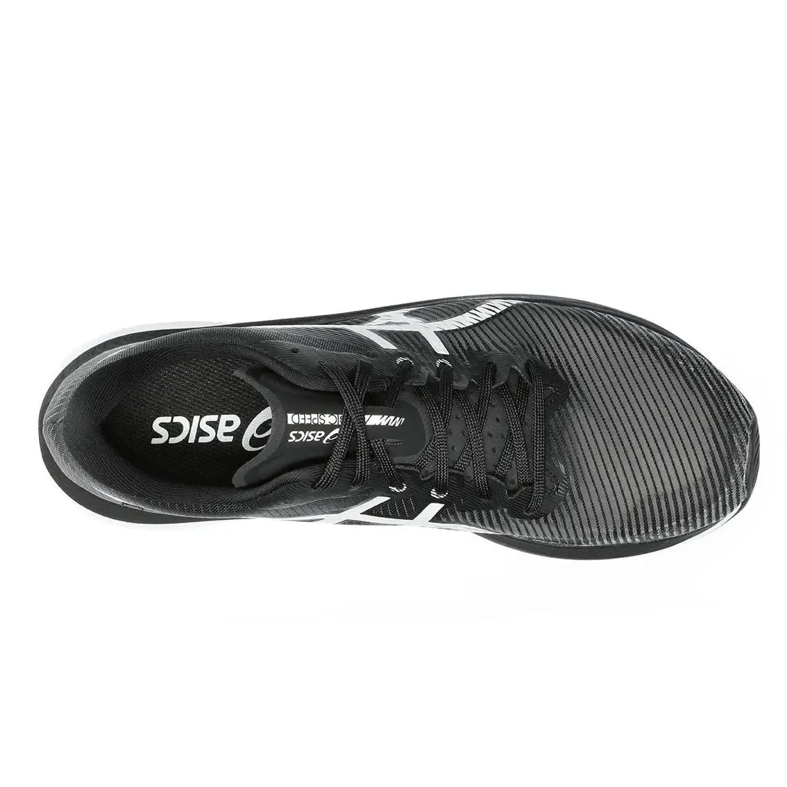 Here is an optimized title with modifiers for the product:

Mens ASICS Magic Speed 3 Running Shoes - Lightweight, Breathable, High-Performance Athletic Footwear

This title includes descriptive modifiers that highlight key features of the product.