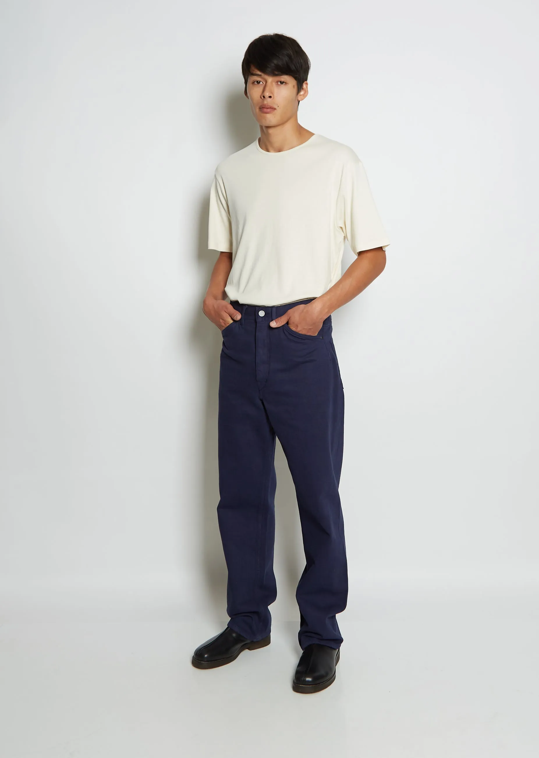 Men's Seamless Cotton Denim Jeans