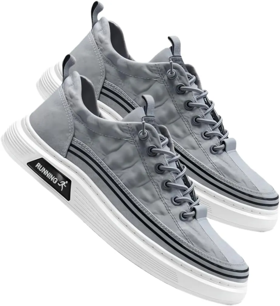 Mens Slip On Walking Shoes Non Slip Running Shoes Workout Shoes Breathable Fashion Sneakers