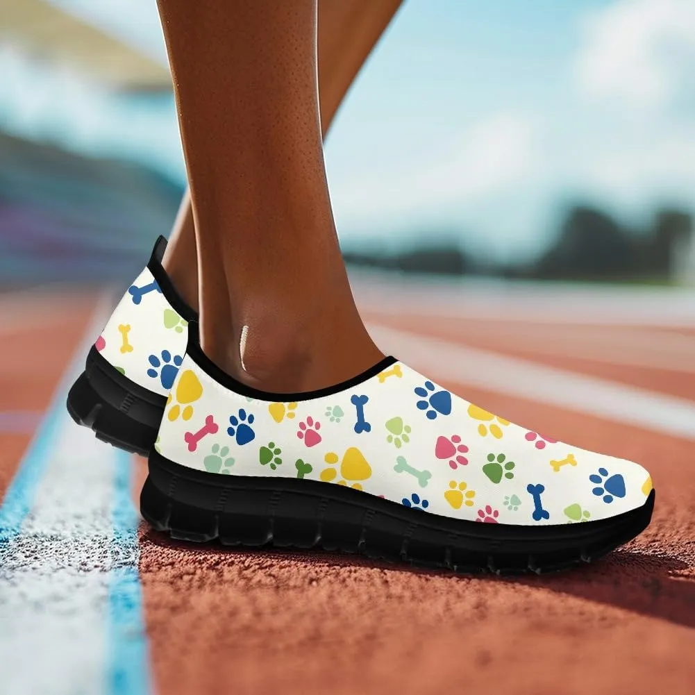 Micoklinlin Sneakers for Women Men Lightweight Running Shoes Sport Shoes Unisex Cute Printed Walking Shoes