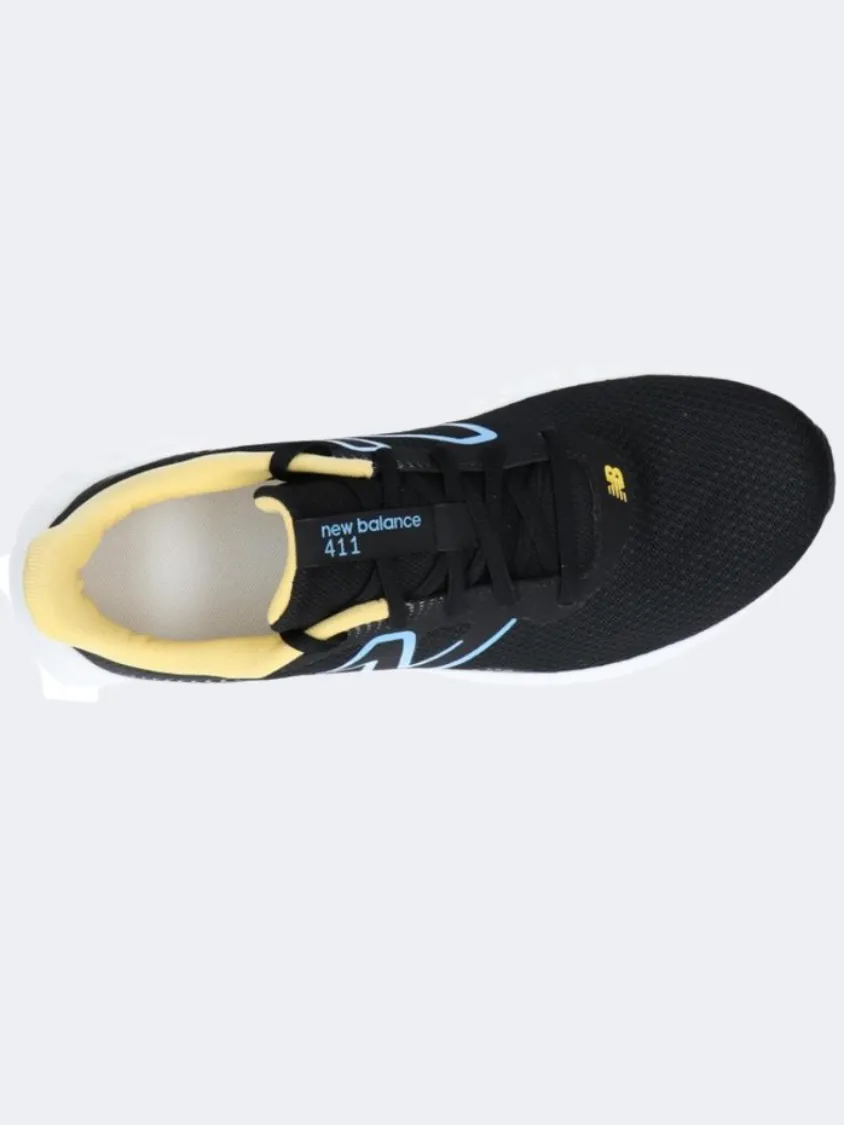 New Balance 411V3 Men Running Shoes Black/Blue/White