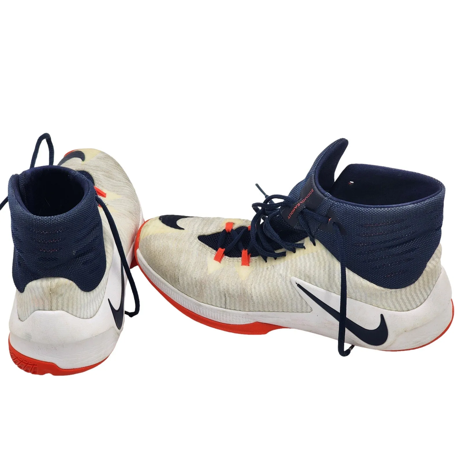Nike Zoom Clear Out Basketball Shoes Mens Size 11 29cm High Top Sneakers
