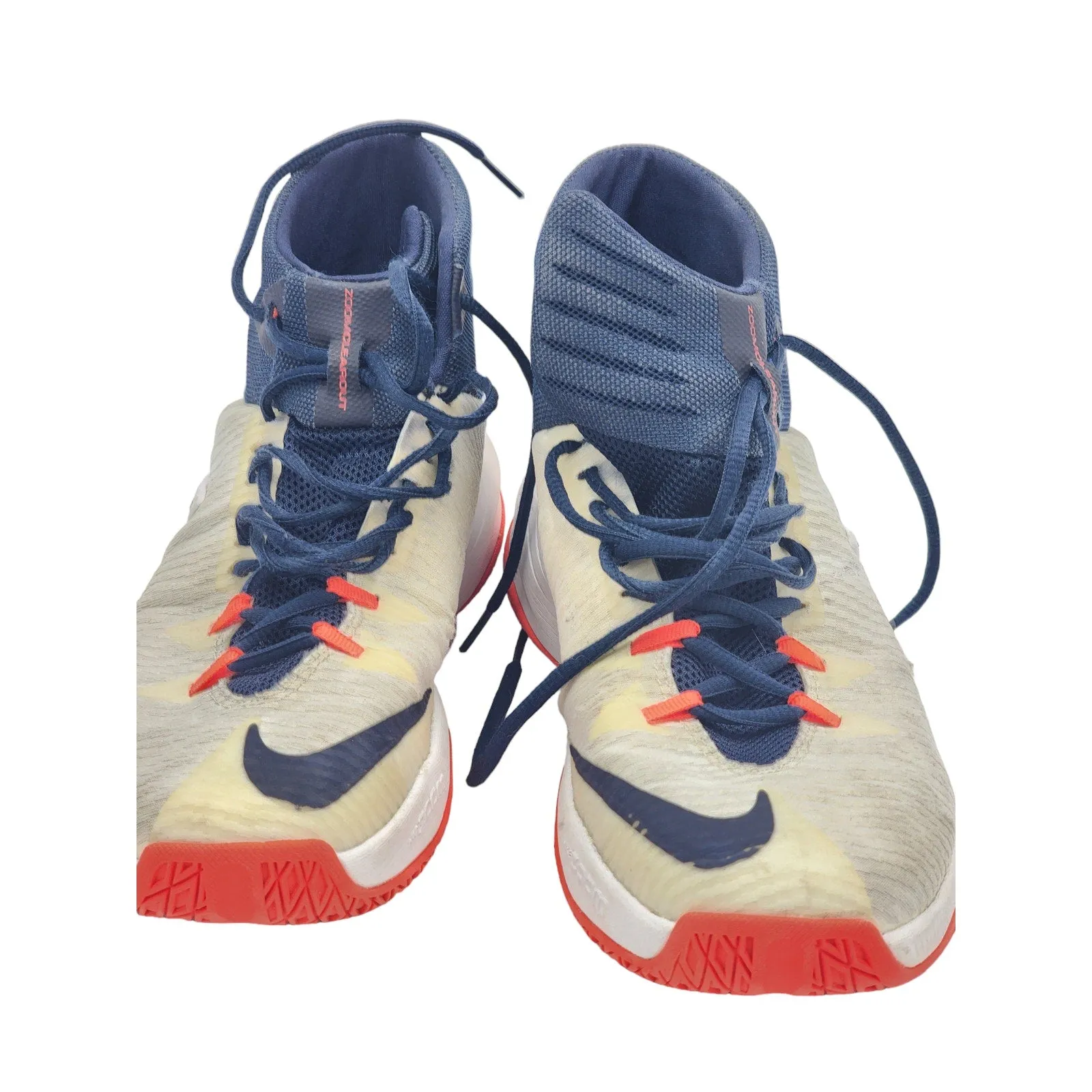 Nike Zoom Clear Out Basketball Shoes Mens Size 11 29cm High Top Sneakers