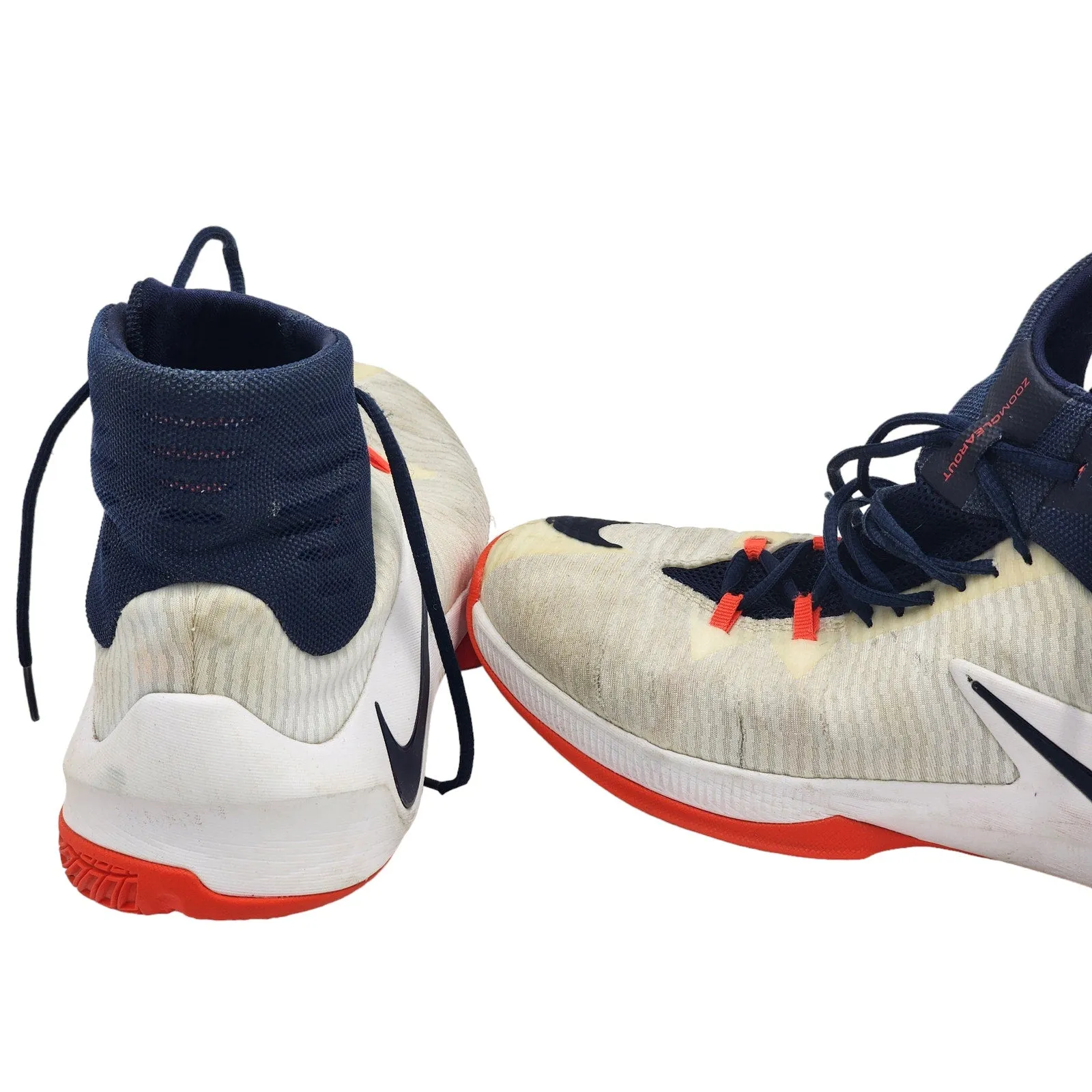 Nike Zoom Clear Out Basketball Shoes Mens Size 11 29cm High Top Sneakers