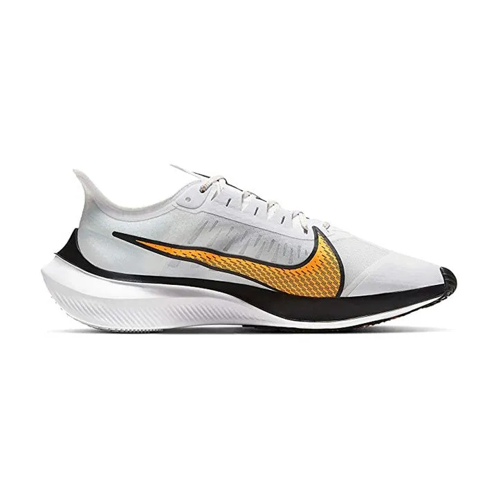 Mens Nike Zoom Gravity Running Shoes - White/Black/University Blue/Laser Orange