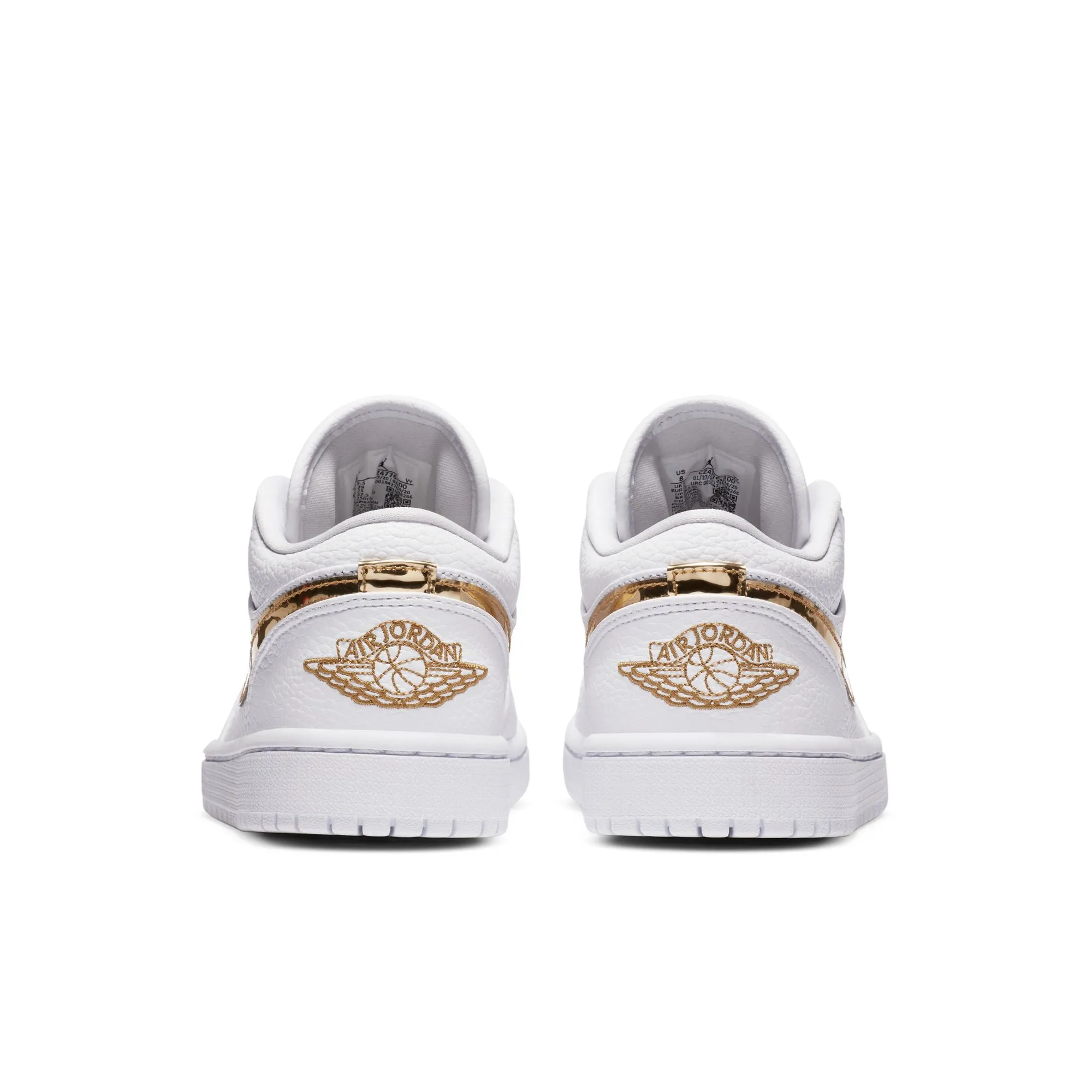 WMNS Air Jordan 1 Low SE (White/Metallic Gold/White)